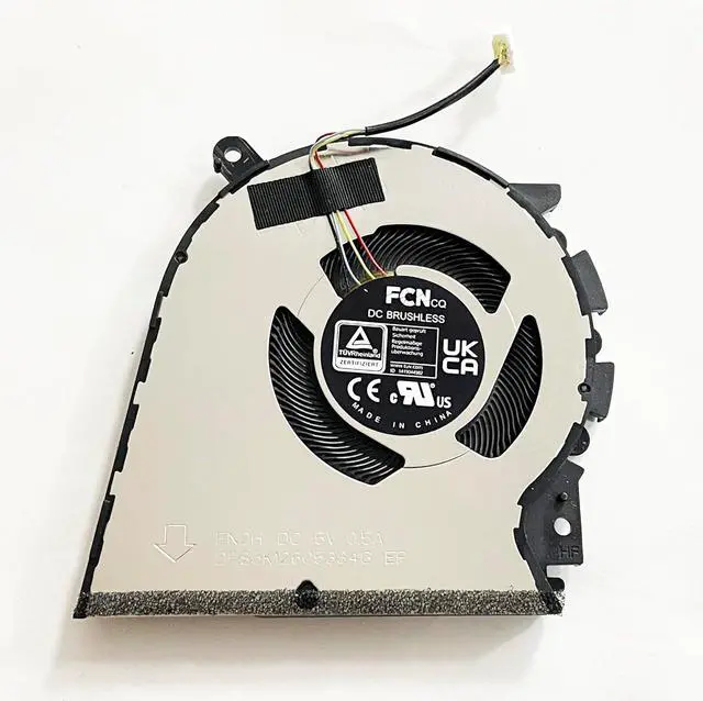 Alt view image 6 of 6 - Replacement CPU+GPU Cooling Fan for Asus Vivobook Pro M3401Q M3400Q K3400P M3400QA M7400Q M7400QE X7400P X7400PC DC5V Series DFS5K12605384G FN2H DFS5K12114262G FN2J,(FN2H FN2J)