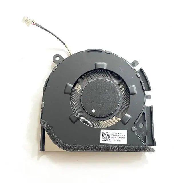 Alt view image 3 of 6 - Replacement CPU+GPU Cooling Fan for Asus Vivobook Pro M3401Q M3400Q K3400P M3400QA M7400Q M7400QE X7400P X7400PC DC5V Series DFS5K12605384G FN2H DFS5K12114262G FN2J,(FN2H FN2J)