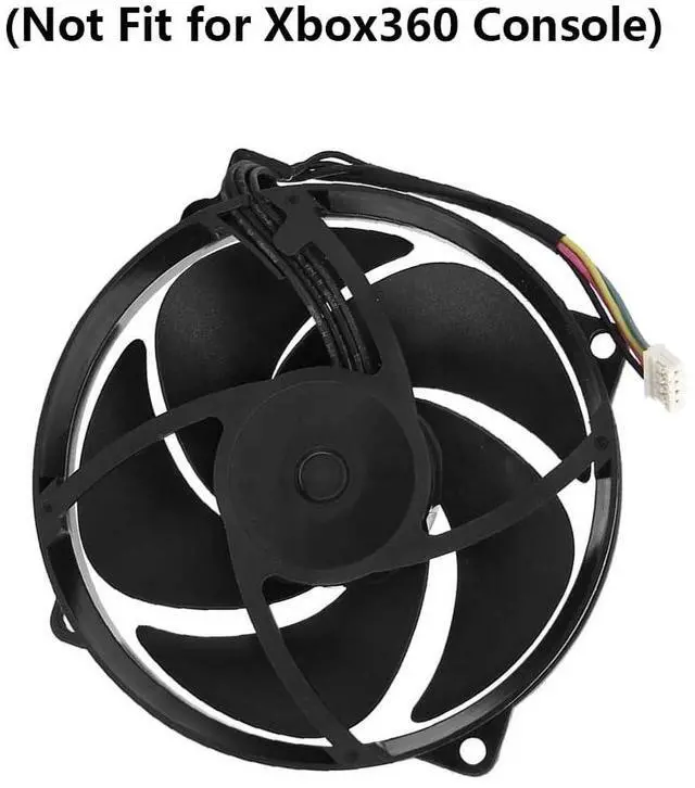 Alt view image 2 of 7 - 4 Hole Internal Heat Dissipation Cooling Fans Suitable for Xbox360 Slim Xbox 360 S Series Games Console Cooler Fan PVA092G12P X858313-002 12V 0.39A 4 PIN
