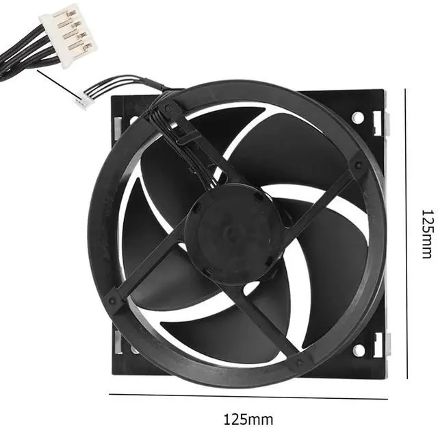 Alt view image 5 of 6 - Replacement Internal Cooling Fan for Xbox One with Tool, PVA120G12R-P01 12V 12cm