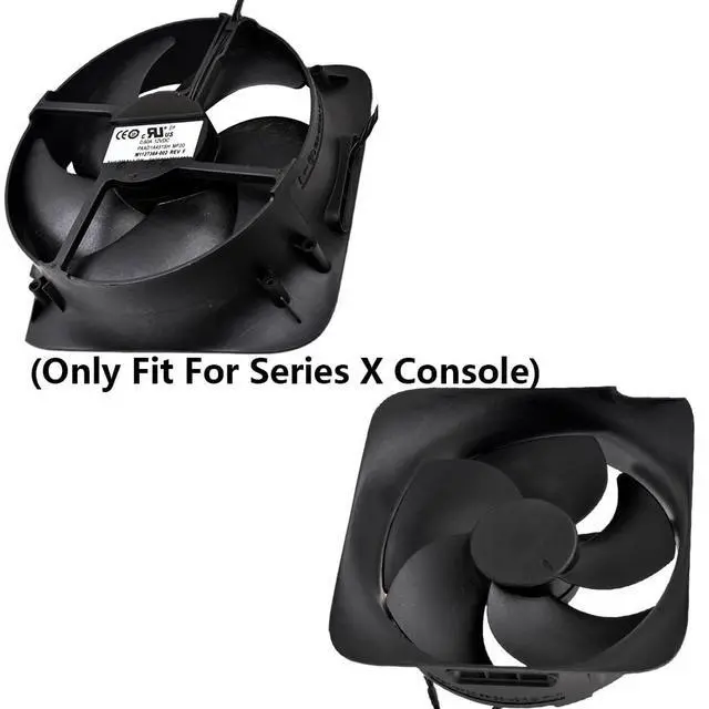 Alt view image 7 of 7 - Internal Heat Dissipation Cooling Fans Suitable for Xbox X XSX Series Games Console Cooler Fan PAAD1A451SH MF00 P/N: M1127364-002 12V 0.6A 4 PIN