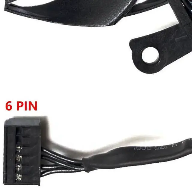 Alt view image 6 of 7 - Graphics Card Cooling Fans Suitable for ASUS Phoenix GTX 1650 RTX 3050 3060 RX 6400 Series FDC10U12D9-C 95mm 12V 0.45A 6 Pin 4 Wires Desktop Video Card Cooler Fans GPU Fan