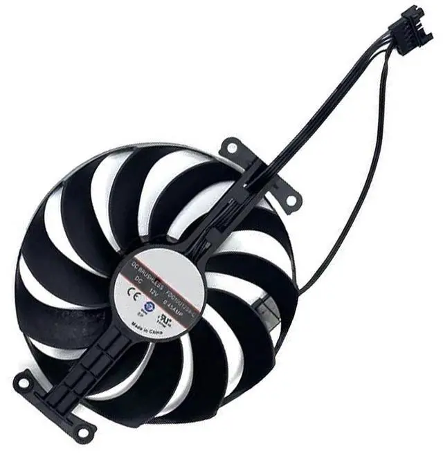 Main image of Graphics Card Cooling Fans Suitable for ASUS ATS RTX 3060 Dual RTX 3060Ti 3070 Series Desktop FDC10U12S9-C 95mm 12V 0.45A 7Pin 6wires Video Card Cooler Fans GPU Fan (Fan-A)