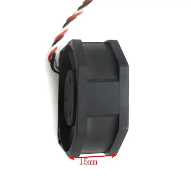 Alt view image 7 of 7 - 05001A0038 5015 12V 0.08A 5CM 50MM 50 * 50 * 15mM 3-Wire Silent Cooling Fan CPU Chassis Cooling Fan 3-Wire