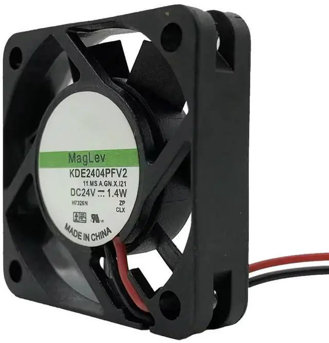 Alt view image 2 of 7 - 40MM for Sunon KDE2404PFV2 4010 40 * 40 * 10MM Fan DC 24V 1.4W 4cm Silent Inverter Cooling Fan 2 Pin