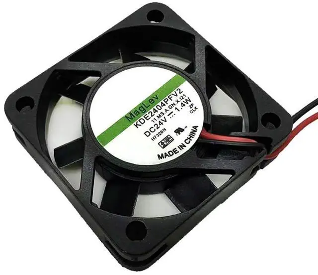 Alt view image 4 of 7 - 40MM for Sunon KDE2404PFV2 4010 40 * 40 * 10MM Fan DC 24V 1.4W 4cm Silent Inverter Cooling Fan 2 Pin