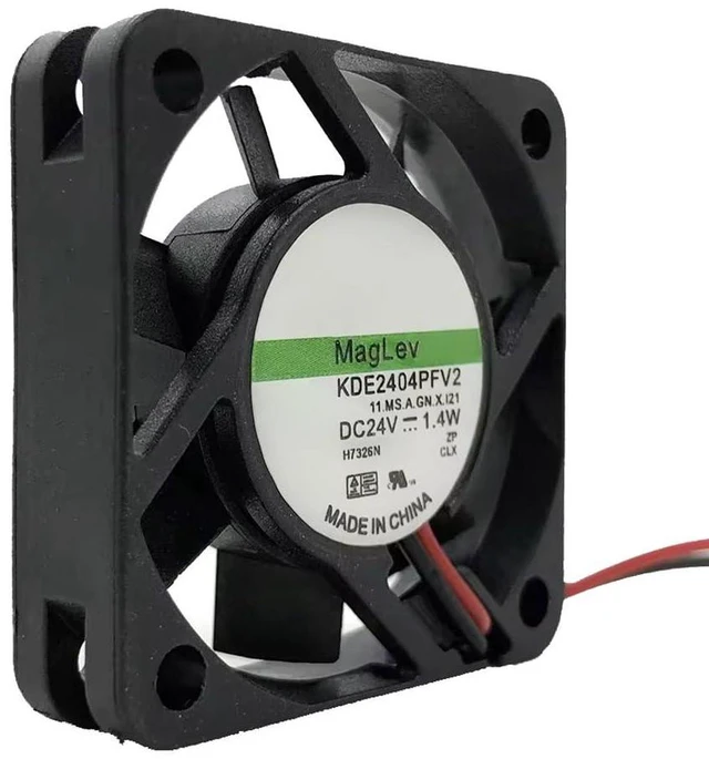 Alt view image 5 of 7 - 40MM for Sunon KDE2404PFV2 4010 40 * 40 * 10MM Fan DC 24V 1.4W 4cm Silent Inverter Cooling Fan 2 Pin