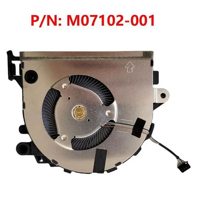 Alt view image 7 of 7 - CPU Cooling Fans Suitable for HP EliteBook 830 G7 835 840 845 G7 G8 ZHAN X 14 HSN-I36C HSN-I36C-4 HSN-I37C HSN-I43C for ZBOOK Firefly 14 G7 Laptop Cooler Fan 5V 0.5A 4 PIN ND75C38-20H01 M07102-001