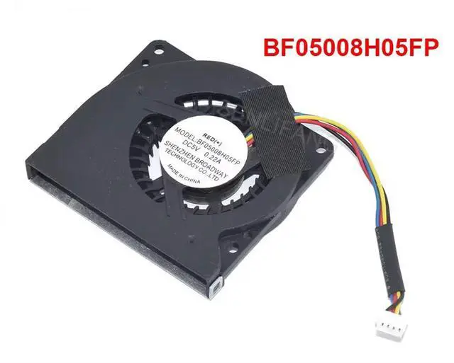 Alt view image 2 of 5 - BF05008H05FP Cooling for Broad DC5V CPU Cooler Fan 0.22A 4-Pin Four Lines Computer Fan