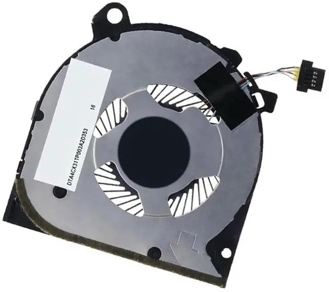 Main image of CPU GPU Cooling Fans Suitable for HP Spectre X360 13-W 13-AC TPN-Q178 Series Laptop Cooler Fan 5V 0.5A 4 PIN ND55C05-16M15 923020-001 ND45C00-16B11 910376-001 (CPU)