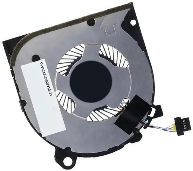Alt view image 4 of 5 - CPU GPU Cooling Fans Suitable for HP Spectre X360 13-W 13-AC TPN-Q178 Series Laptop Cooler Fan 5V 0.5A 4 PIN ND55C05-16M15 923020-001 ND45C00-16B11 910376-001 (CPU)