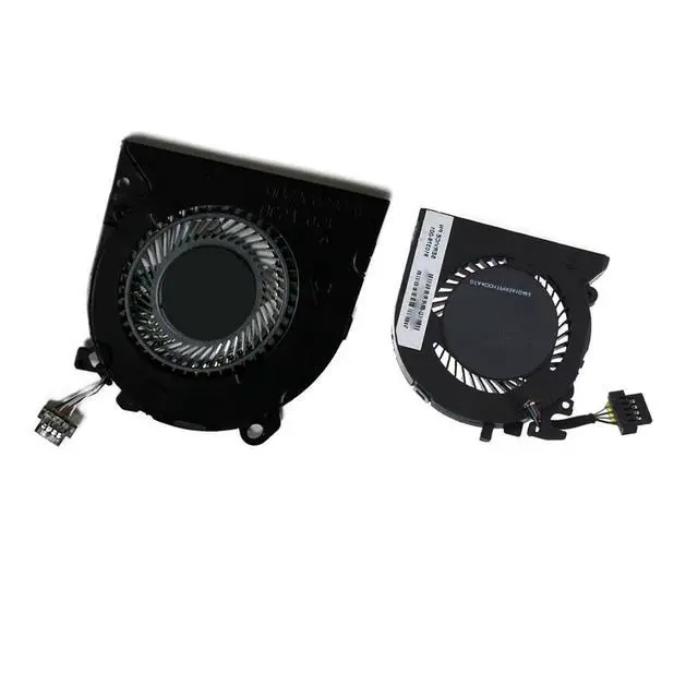 Alt view image 5 of 5 - CPU GPU Cooling Fans Suitable for HP Spectre X360 13-W 13-AC TPN-Q178 Series Laptop Cooler Fan 5V 0.5A 4 PIN ND55C05-16M15 923020-001 ND45C00-16B11 910376-001 (CPU+GPU)