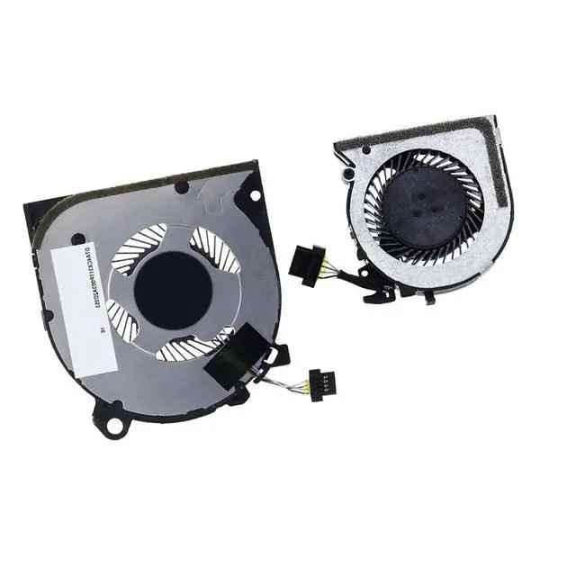 Alt view image 4 of 5 - CPU GPU Cooling Fans Suitable for HP Spectre X360 13-W 13-AC TPN-Q178 Series Laptop Cooler Fan 5V 0.5A 4 PIN ND55C05-16M15 923020-001 ND45C00-16B11 910376-001 (CPU+GPU)