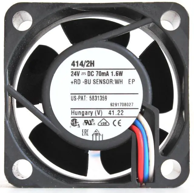 Main image of 414/2H 4020 24V 0.07A 1.6W 40x40x20mm Inverter DC 3-Wire Cooling Fan
