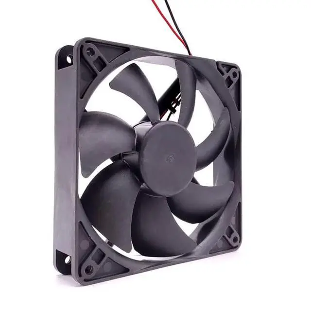 Alt view image 3 of 6 - EEC0251B3-000C-A99 Fan 12V Fan 1.9W 2200RPM 2-Wire 120×25mm Quiet Host Cooling Fan