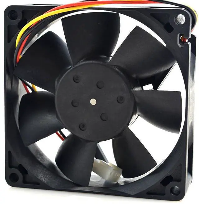 Alt view image 4 of 6 - 80MM for NIDEC D08A-24TS2 05 8025 DC24V Fan 0.23A 8CM 80 * 80 * 25mm VFD Cooling Fan (3pin)