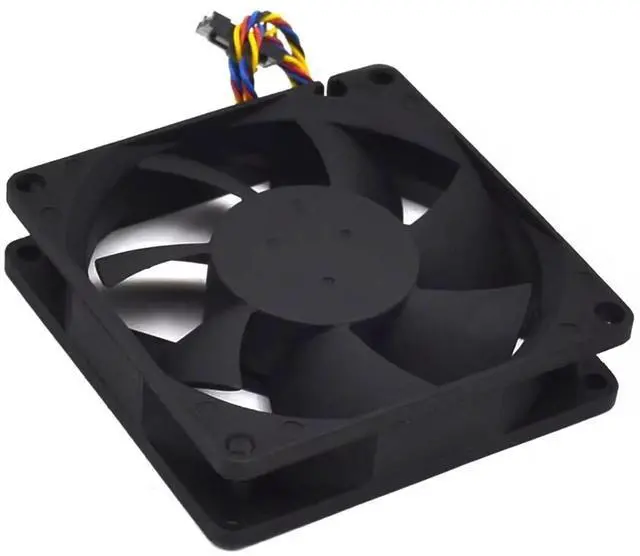 Alt view image 2 of 6 - Case Fan for Dell 725Y7 0725Y7 Dell Optiplex 390 790 990 7010 9020 T1700 XE2 SFF, MF80201VX-Q010-S99 DASA0820R2U, 12V 0.36A 80x80x20mm Case Front Cooling Fan