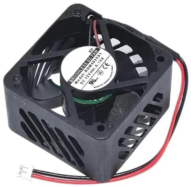 Main image of for RDM4025S1 rdm4025s1 4025 12V 0.14A 40X40X25MM 40 * 40 * 25mm 2Pin 2wire Cooling Fan
