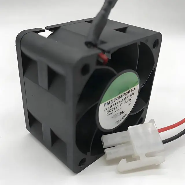 Alt view image 3 of 7 - 40MM Fan DC26V 0.14A 3.3W PMD2404PQB1-A 4CM Inverter Drive Board, Power Board Fan 4028 40 * 40 * 28MM servo Drive (2pin)