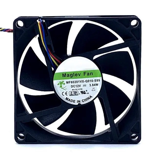 Main image of MF80201VX-Q010-S99 12V 3.84W 8020 4 Pin Server Fan Replacement for DELL P/N:725Y7-A01 Computer Case CPU Cooler