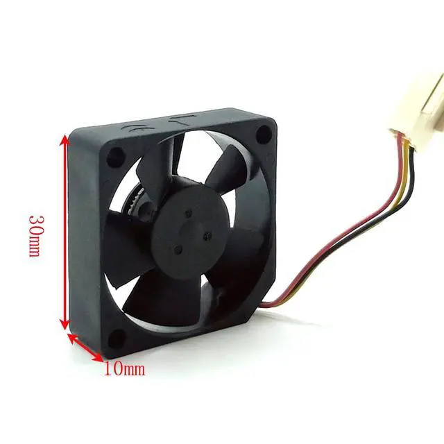 Alt view image 7 of 7 - MC35101V1-000U-G99 3.5CM 35mm DC 12V 0.72W Substitute for Sunon 3510 35X35X10MM Mini Micro Cooling Fan
