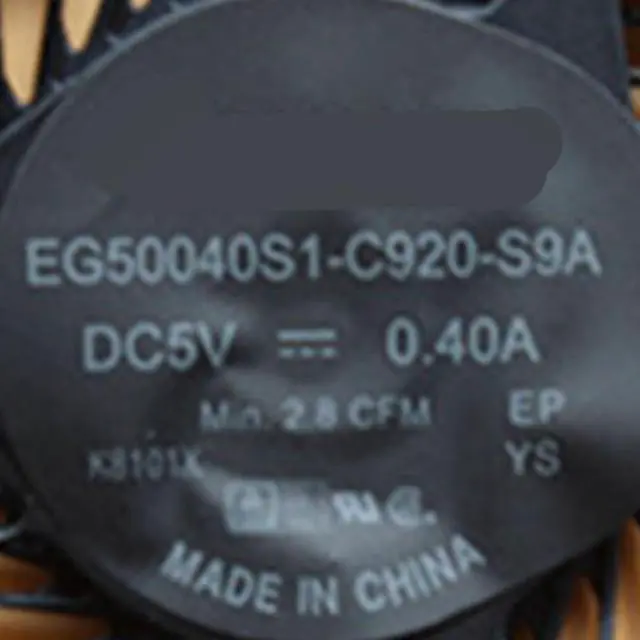 Alt view image 3 of 7 - CPU Cooling Fans Suitable for DELL Latitude 7280 7290 7390 7380 E7280 E7380 P28S Series Laptop Cooler Fan 5V 0.4A 4 PIN EG50040S1-C920-S9A P/N: 0KM50T KM50T
