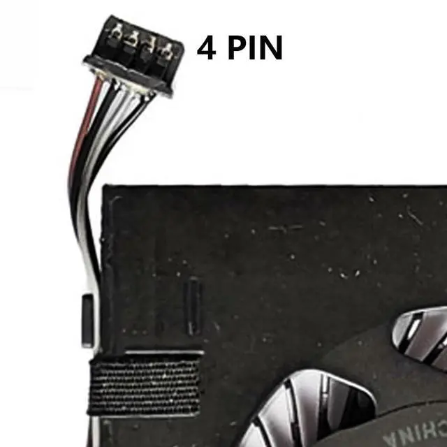 Alt view image 4 of 7 - CPU Cooling Fans Suitable for DELL Latitude 7280 7290 7390 7380 E7280 E7380 P28S Series Laptop Cooler Fan 5V 0.4A 4 PIN EG50040S1-C920-S9A P/N: 0KM50T KM50T