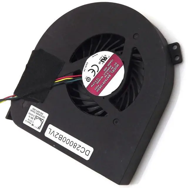 Main image of CPU + GPU Cooling Fans Suitable for Dell Precision M4700 M4800 Series Laptop Cooler Fan BATA08015R5H - P002 + BATA0715R5M - PN01 5V 0.30A 4PIN P/N: 01G40N DC28000B2VL + 00WGVF DC28000DEVL (CPU)