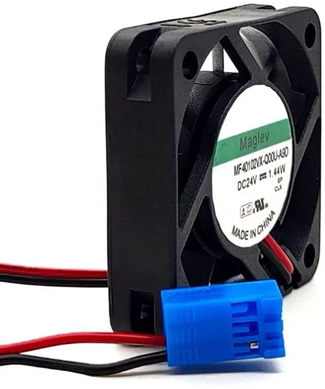 Alt view image 3 of 7 - 40mm for SUNON MF40102VX-Q00U-A9D DC24V Fan 0.06A 1.44W 4010 8500RPM 2-Wire 4CM Silent Fan 40 * 40 * 10mm Inverter Fan(2pin)