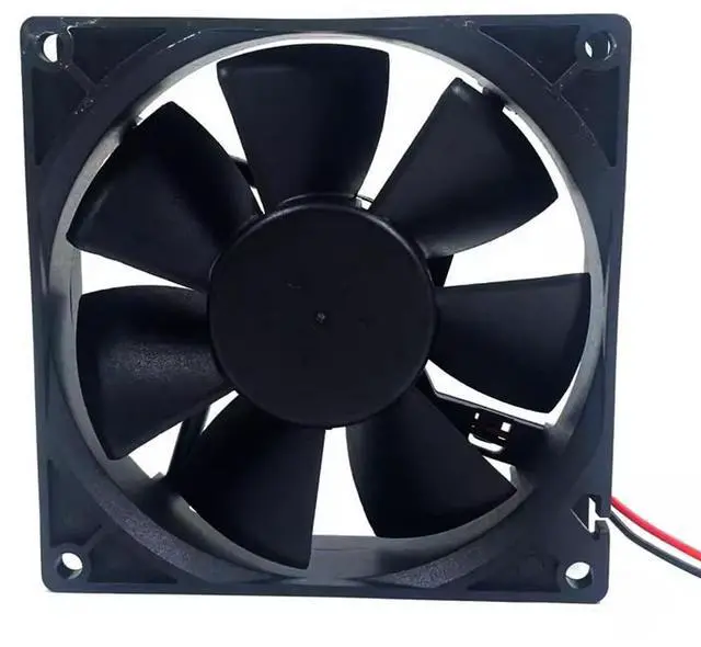 Alt view image 4 of 7 - AFB0924VH 9025 9CM Fan 24V 0.4A Fan 90 * 90 * 25MM Inverter 90MM Dual Ball Industrial Cooling Fan 2Wire