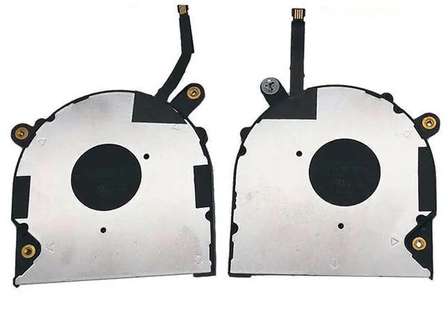 Main image of CPU + GPU Cooling Fans Suitable for Dell XPS 13 7390 2-in-1 Series Laptop Cooler Fan ND55C43 + ND55C44 0VDFK8 5V 0.5A 4PIN (2PCS)