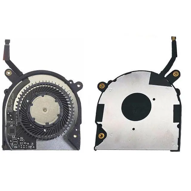 Alt view image 5 of 7 - CPU + GPU Cooling Fans Suitable for Dell XPS 13 7390 2-in-1 Series Laptop Cooler Fan ND55C43 + ND55C44 0VDFK8 5V 0.5A 4PIN (CPU)