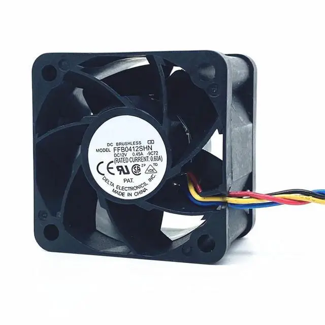 Main image of FFB0412SHN 4028 40MM 40x40x28MM Server Fan Big Power Cooling Fan 12V 0.45A with 4pin