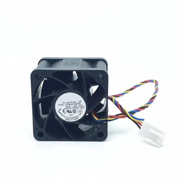 Alt view image 5 of 6 - FFB0412SHN 4028 40MM 40x40x28MM Server Fan Big Power Cooling Fan 12V 0.45A with 4pin