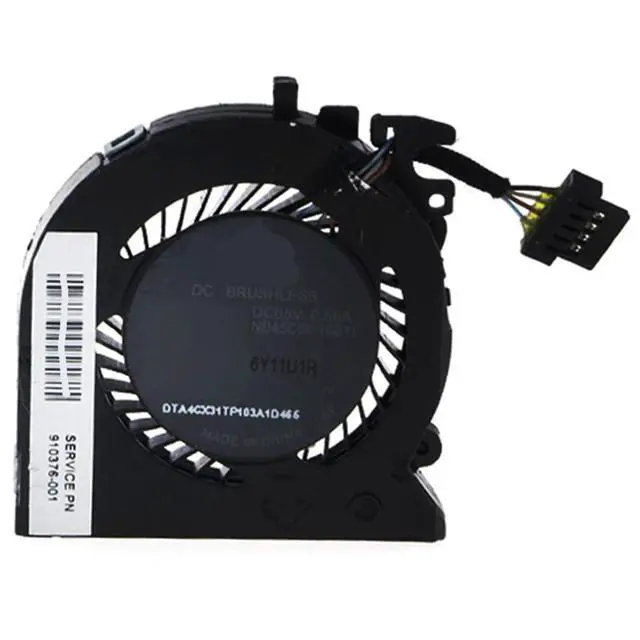 Alt view image 2 of 7 - GPU Cooling Fans Suitable for for HP Spectre X360 13-W 13-AC TPN-Q178 Series 13-W063NR W000DX W023DX W013DX 13-AC023DX AC010CA AC000DX Laptop Cooler Fan ND55C05-16M15 ND45C00-16B11 (GPU)