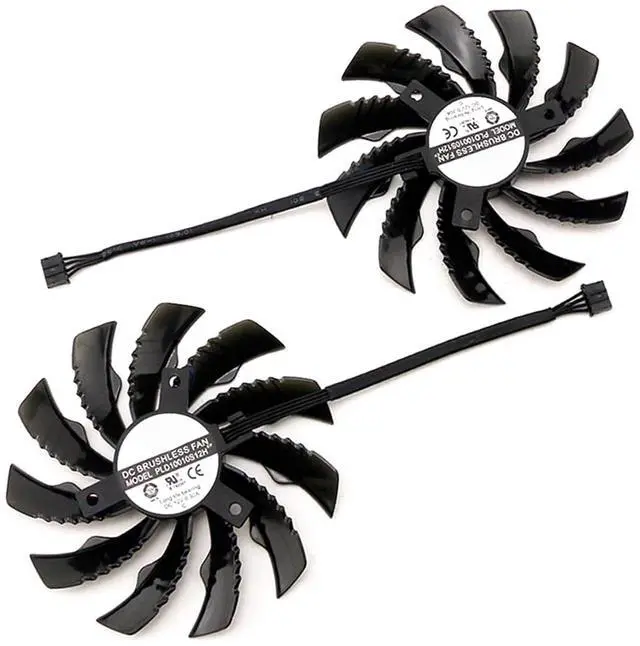 Main image of Graphics Card Cooling Fans Suitable for Gigabyte RTX 3050 3060 3060Ti Eagle Series Desktop PLD10010S12H 95mm 12V 0.30A 4Pin Video Card Cooler Fans GPU Fan (2PCS)