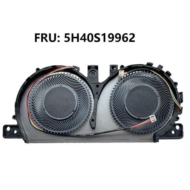 Alt view image 2 of 7 - CPU Cooling Fans Suitable for Lenovo Yoga C740 15 C740-15 C740-15IML 81TD Series Laptop Cooler Fan DFS1507053H0T FLMU/FRU: 5H40S19962 5V 0.5A 4 PIN