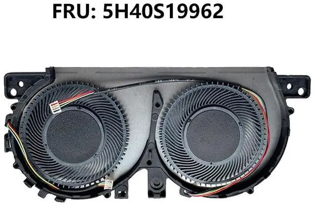 Alt view image 7 of 7 - CPU Cooling Fans Suitable for Lenovo Yoga C740 15 C740-15 C740-15IML 81TD Series Laptop Cooler Fan DFS1507053H0T FLMU/FRU: 5H40S19962 5V 0.5A 4 PIN