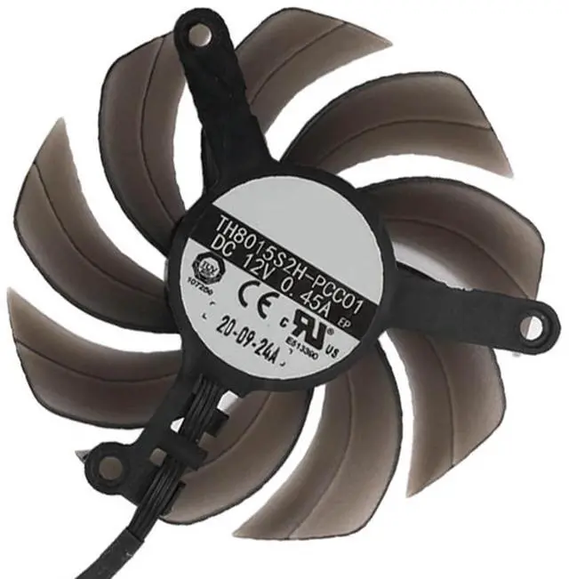 Main image of Graphics Card Cooling Fans Suitable for Palit RTX 3090Ti 3090 3080TI 3080 3070TI 3070 GameRock Series Desktop TH8015S2H-PCC01 82mm 12V 0.45A 4Pin Video Card Cooler Fans GPU Fan (Fan-B)