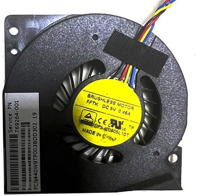 Main image of GPU Cooling Fans Suitable for Lenovo AIO A4980 B305 B300 B305Z B31R1 B31R2 B31R3 B31R4 S300 S500 S700 A7000 S7000 E4800 E4980 E4200I E4600I E2600I E4960I M6150 All-in-One DFS400805L10T 769264-001