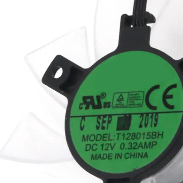 Alt view image 5 of 7 - Graphics Card Cooling Fans Suitable for ASROCK RX 5700XT Taichi Series Desktop T129215BU T128015BU 85MM 75MM 12V 0.32A 0.5A 4PIN Video Card Cooler Fans GPU Fan