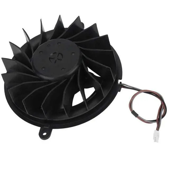 Alt view image 7 of 7 - 17 Blades Internal Cooling Fans Suitable for PlayStation 3 PS3 Slim 2000 2500 Series for Apple AIO All in ONE iMac Series Games Console Cooler Fan KSB1012HE G10C12MS2AH-56J14 12V 1.3A 3 PIN