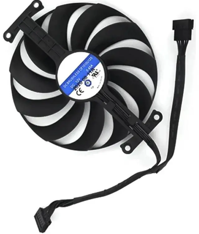 Main image of Graphics Card Cooling Fan Replacement for ASUS ROG Strix RTX 3060Ti 3070 3070Ti 3080 3080Ti 3090 Gaming RX 6700XT 6800 Series 95mm CF1010U12S 12V 0.45A 7 Pin Video Card Cooler Fans GPU Fan (Fan-3)