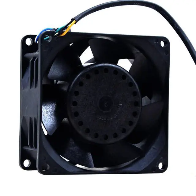 Alt view image 5 of 7 - 80MM for Delta PFR0812XHE 8CM 8038 DC12V 4.9A 13800RPM Car Boost 8038 Violent High Air Volume Motorcycle Modified Boost Fan 80x80x38mm (4pin)