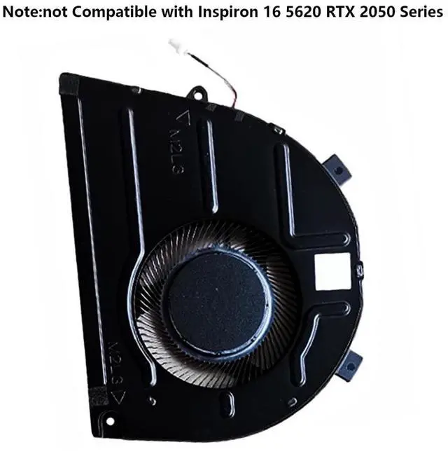 Alt view image 2 of 7 - CPU Cooling Fans Suitable for Dell Vostro 16-5620 5625 for Dell Inspiron 16 5620 5625, 7620 2-in-1 Series Laptop Cooler Fan EGC-70061F1-0AH, BNA506S5H-00P P/N: 0T8R2T 5V 2.5W 4 PIN