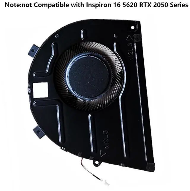 Alt view image 7 of 7 - CPU Cooling Fans Suitable for Dell Vostro 16-5620 5625 for Dell Inspiron 16 5620 5625, 7620 2-in-1 Series Laptop Cooler Fan EGC-70061F1-0AH, BNA506S5H-00P P/N: 0T8R2T 5V 2.5W 4 PIN