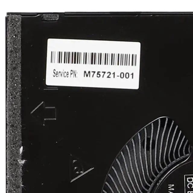 Alt view image 3 of 7 - 60W CPU + GPU Cooling Fans Suitable for HP Victus Pavilion Gaming 7/8 60W RTX3050 16-D 16-D0111TX 16-E TPN-Q263 TPN-Q264 Series Laptop Cooler FAN 5V 0.6A 4 PIN XRF75C06-20H21C + XRF75C06-20H22C (2PCS)