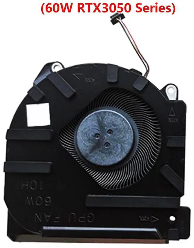 Alt view image 2 of 7 - 60W GPU Cooling Fans Suitable for HP Victus Pavilion Gaming 7/8 60W RTX3050 16-D 16-D0111TX 16-E TPN-Q263 TPN-Q264 Series Laptop Cooler Fan 5V 0.6A 4 PIN XRF75C06-20H21C + XRF75C06-20H22C (GPU)