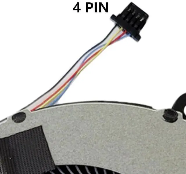 Alt view image 5 of 7 - 60W GPU Cooling Fans Suitable for HP Victus Pavilion Gaming 7/8 60W RTX3050 16-D 16-D0111TX 16-E TPN-Q263 TPN-Q264 Series Laptop Cooler Fan 5V 0.6A 4 PIN XRF75C06-20H21C + XRF75C06-20H22C (GPU)