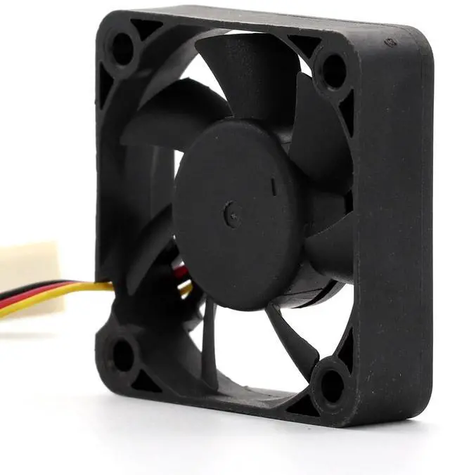 Alt view image 3 of 6 - Cooling Fan PLA04010S12M-1 4010 40x40x10mm DC12V 0.08A 4cm Fan Small Fan